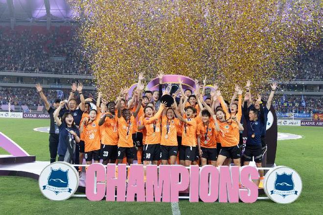 江城嵐圖，冠軍之選，攜手武漢女足奪亞冠首冠
