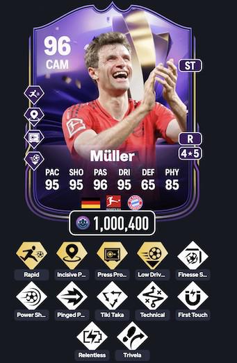 致敬傳奇，托馬斯·穆勒時代終結，拜仁生涯已上線FC25