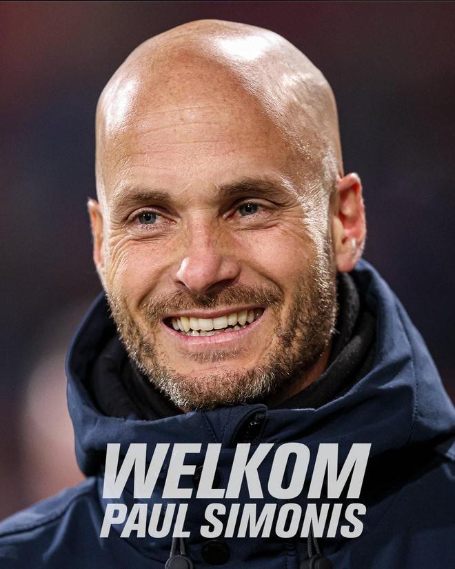 沃爾夫斯堡新帥：西莫尼斯，原荷甲前進之鷹主帥