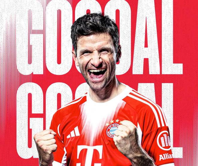 35歲275天，托馬斯·穆勒創世俱杯歷史第三高齡進球紀錄。