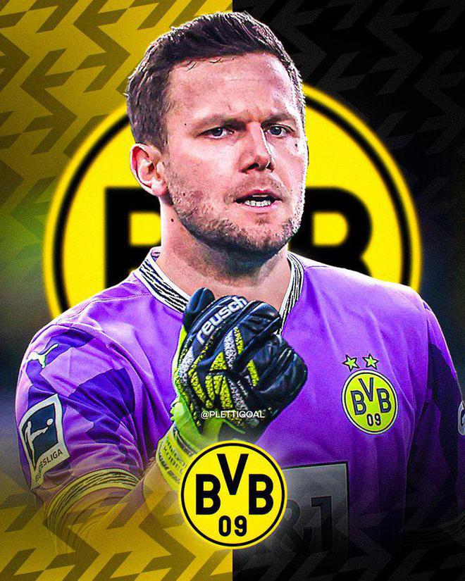 德媒：多特蒙德簽德魯維斯為替補(bǔ)門將，兩年合約。