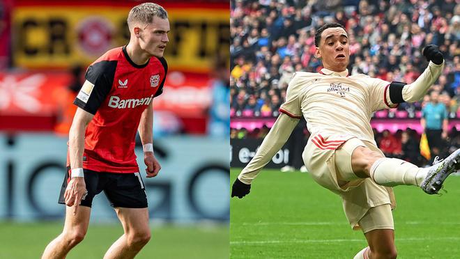 德甲中場評級：維爾茨洲際級，穆西亞拉國腳級，踢球者獨秀