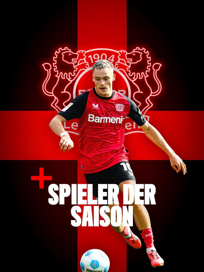 官方：維爾茨獲賽季最佳男足球員