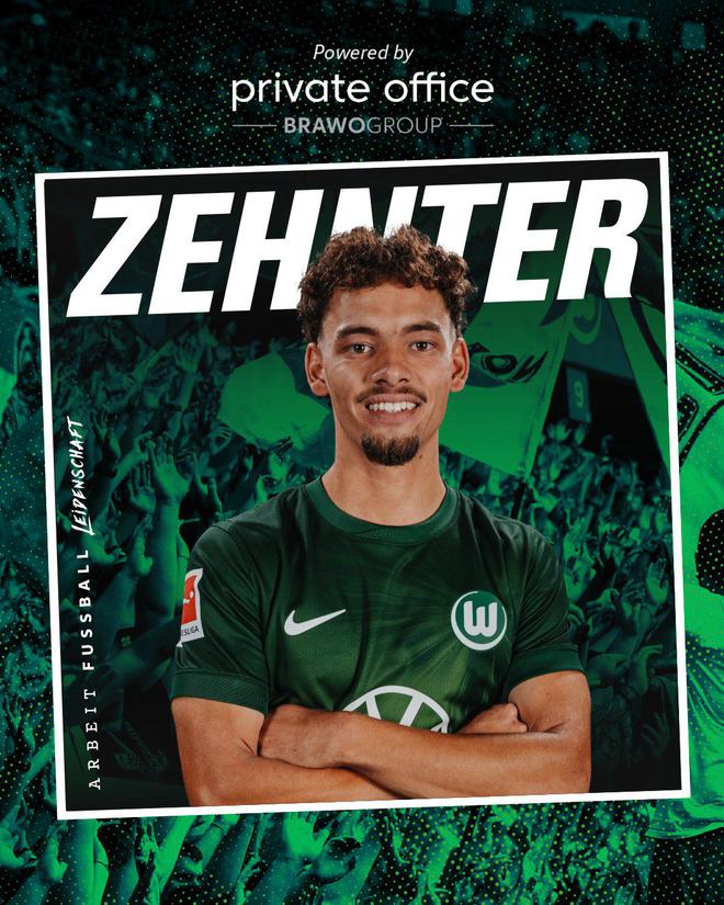 官方：沃爾夫斯堡簽帕德博恩中場澤恩特