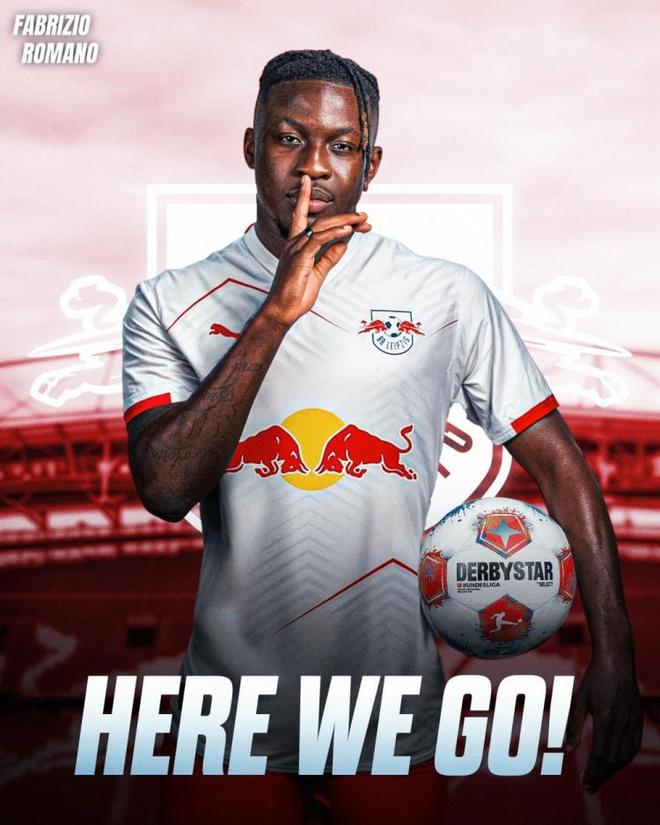 HWG: 巴卡約科加盟萊比錫，費用2200萬歐元