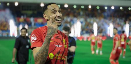 奧巴梅揚(yáng)與馬賽談判中