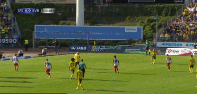 多特半場大勝希根6-1，布蘭科雙響，阿德耶米進球。