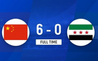 U20女足亞洲杯，中國6-0敘利亞，開門紅。