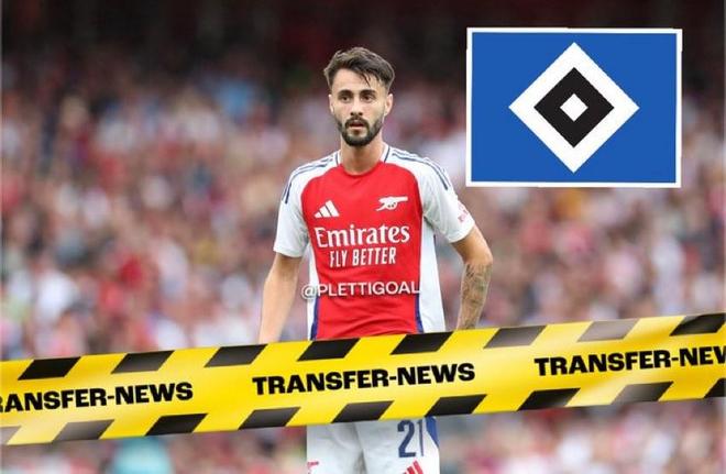 德天：阿森納法維租借加盟漢堡，合同含買斷條目