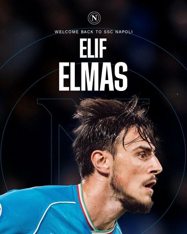 萊比錫邊鋒埃爾馬斯租借期滿回歸那不勒斯，可買斷。