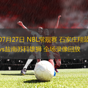 07月27日 NBL常規賽 石家莊翔藍vs鹽南蘇科雄獅 全場錄像回放
